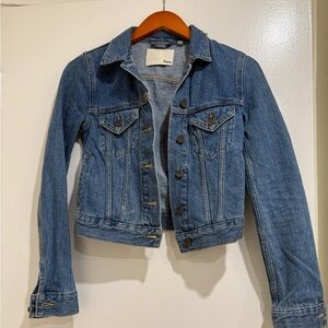 Wilfred Free Light Blue Denim Jacket